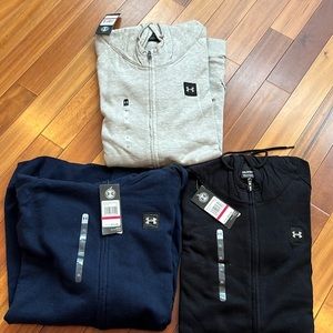 Set of 3 men’s under armour hoodies. 3xl